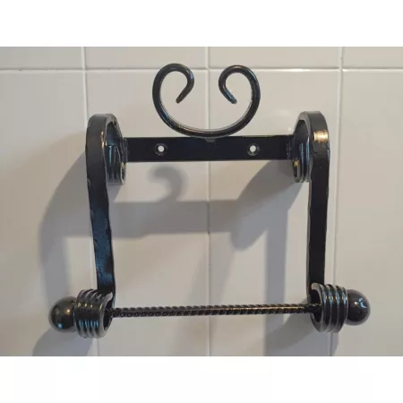 Wieszak na Papier Toaletowy Kuty – Ręcznie Wykonany z Metalu